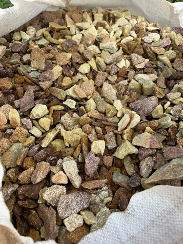 Златолит персиковый декоративная каменная крошка купить в Березниках