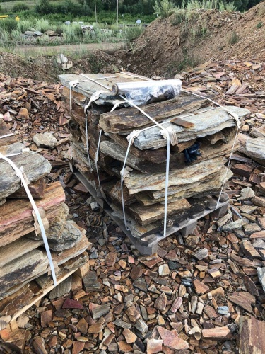 Плитняк кора дерева 50-100мм для пошаговых дорожек купить в Березниках