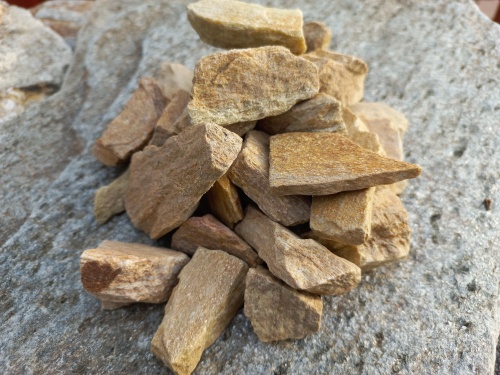 Златолит жёлтый декоративная каменная крошка купить в Березниках