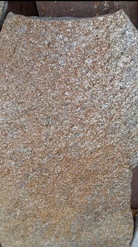 Плитняк златолит серебристый для цоколя, отмостки купить в Березниках