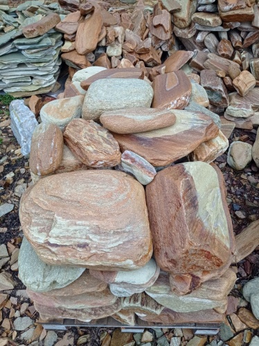 Златолит жёлтый, жёлто-зелёный глыбки и валуны для ланшафтного дизайна купить в Березниках