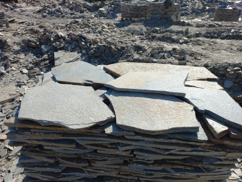 златолит серебристый для мощения