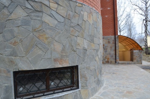 Плитняк златолит Уральский  для фасада купить в Березниках